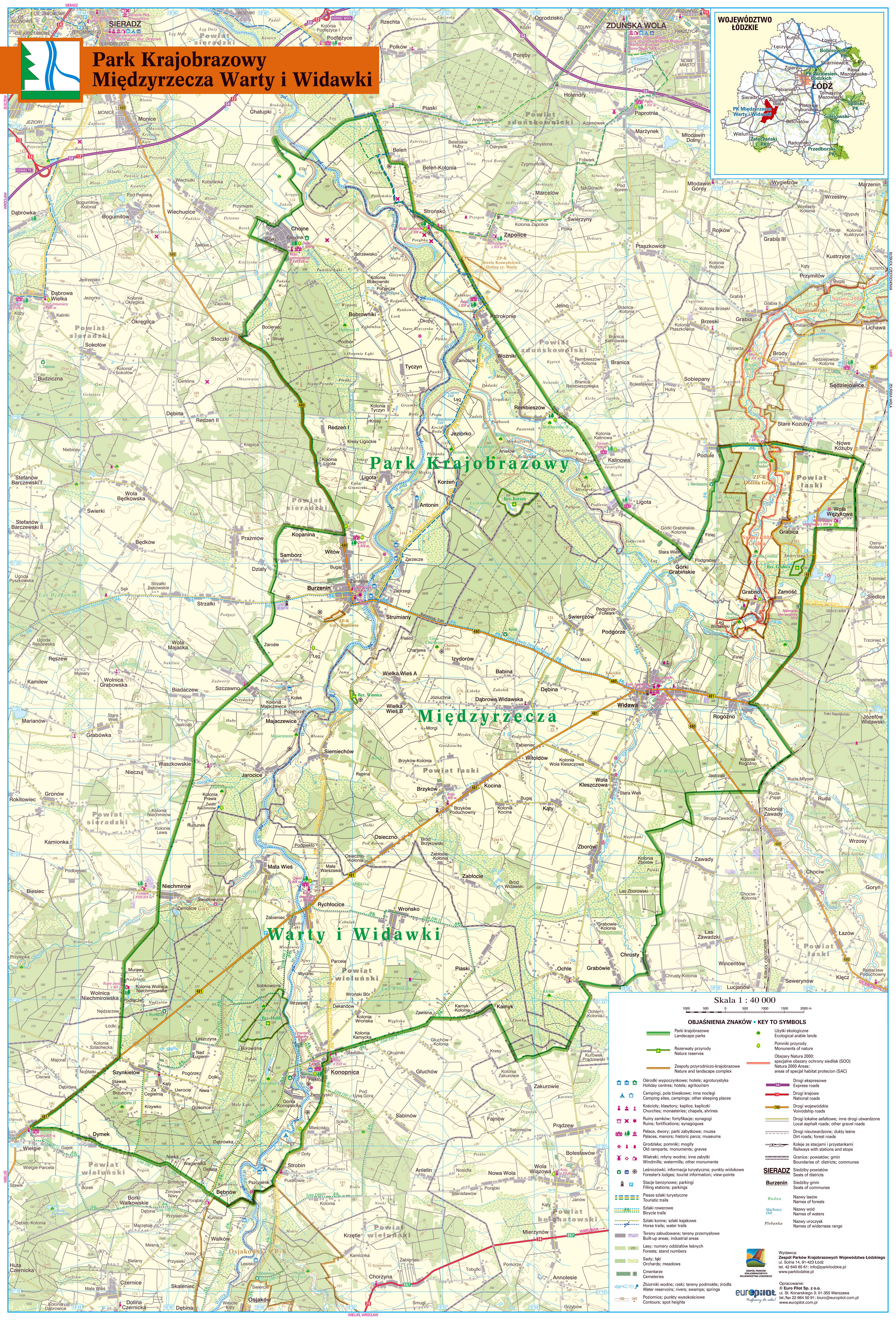 Mapa PK MWiW 1 40.000 2021