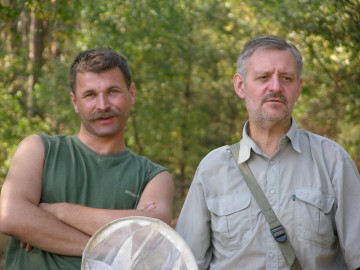 główny spec.ZNPK Piotr Wypych i dr Bogusław Soszyński; 2007r.